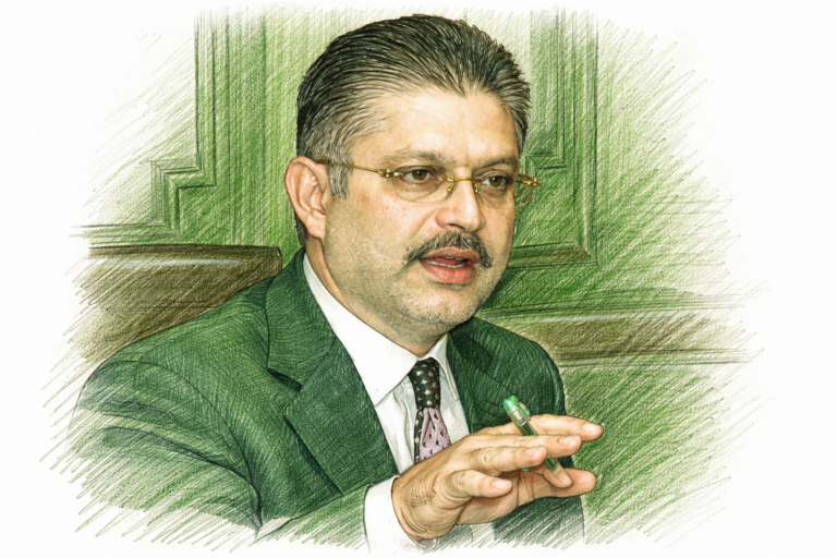Sharjeel Inam Memon – a politician who is widely known for his political acumen
