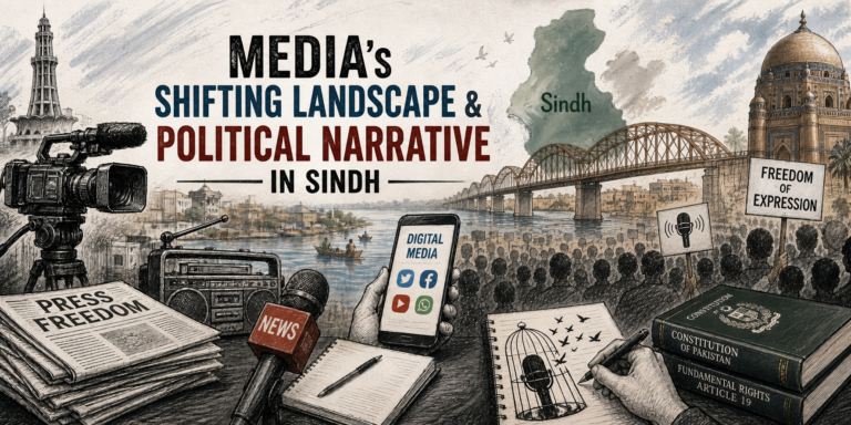 Media’s shifting landscape & Political narrative in Sindh