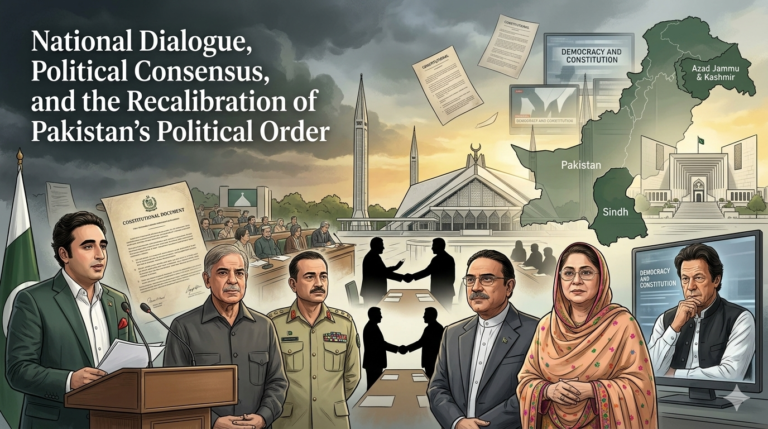 National Dialogue, Political Consensus, and the Recalibration of Pakistan’s Political Order